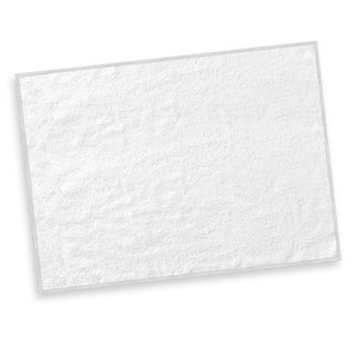 Weft Tea Towel - Full Colour (White) — White - Back