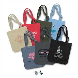 Merino Canvas Tote Bag (Red) — Impact Aware