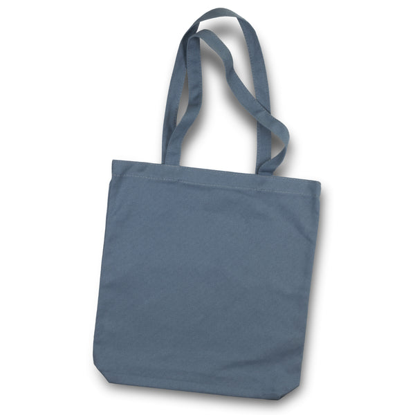 Merino Canvas Tote Bag (Petrol Blue)