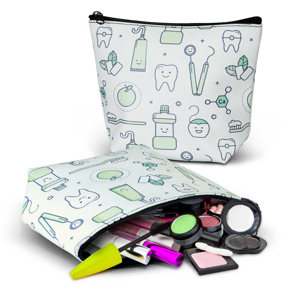 Luxe Cosmetic Bag - Small (White)