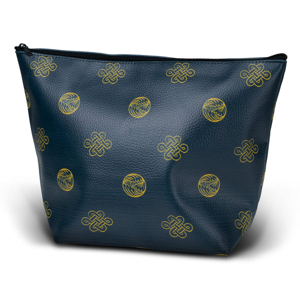 Luxe Cosmetic Bag - Medium (White)