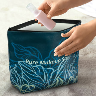 Luxe Cosmetic Bag - Large (White) — Feature