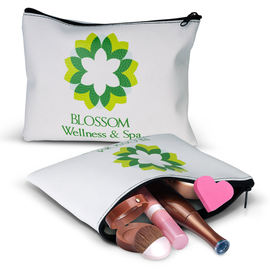 Bloom Cosmetic Bag - Small (White)