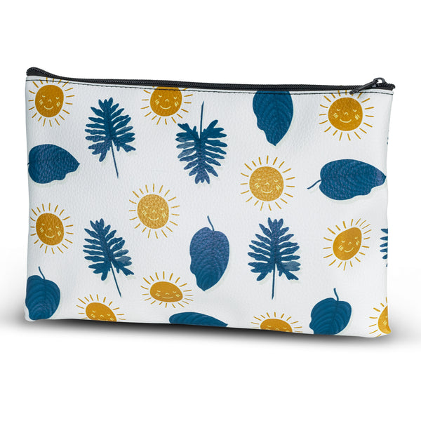 Bloom Cosmetic Bag - Medium (White)