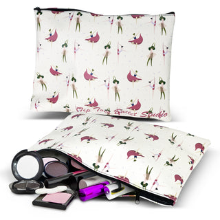 Bloom Cosmetic Bag - Large (White)