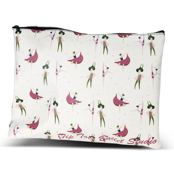 Bloom Cosmetic Bag - Large (White)