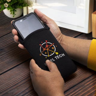 Shield Phone Pouch (Black) — Feature