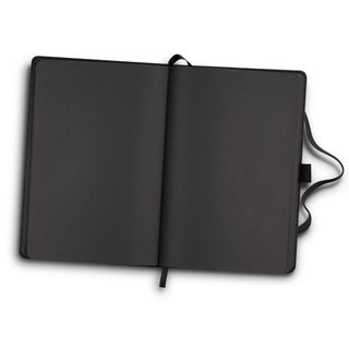 Obsidian Writing Set (Black) — Notebook - Open