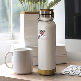 Kauri Vacuum Bottle - Bambino (White) — Feature
