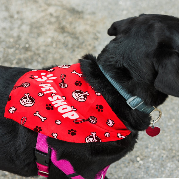 Scout Pet Bandana - Large (White)