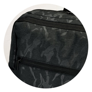 Ranger Camo Backpack (Black) — Detail