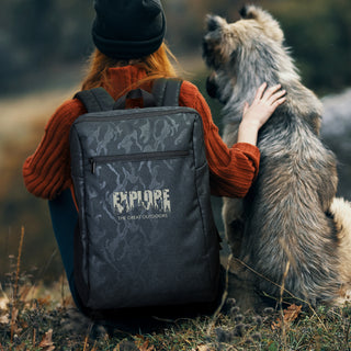 Ranger Camo Backpack (Black) — Feature