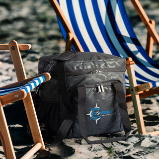 Tundra Camo Cooler Bag (Black) — Feature
