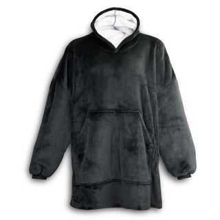 Thermal Blanket Hoodie (Soft Black)