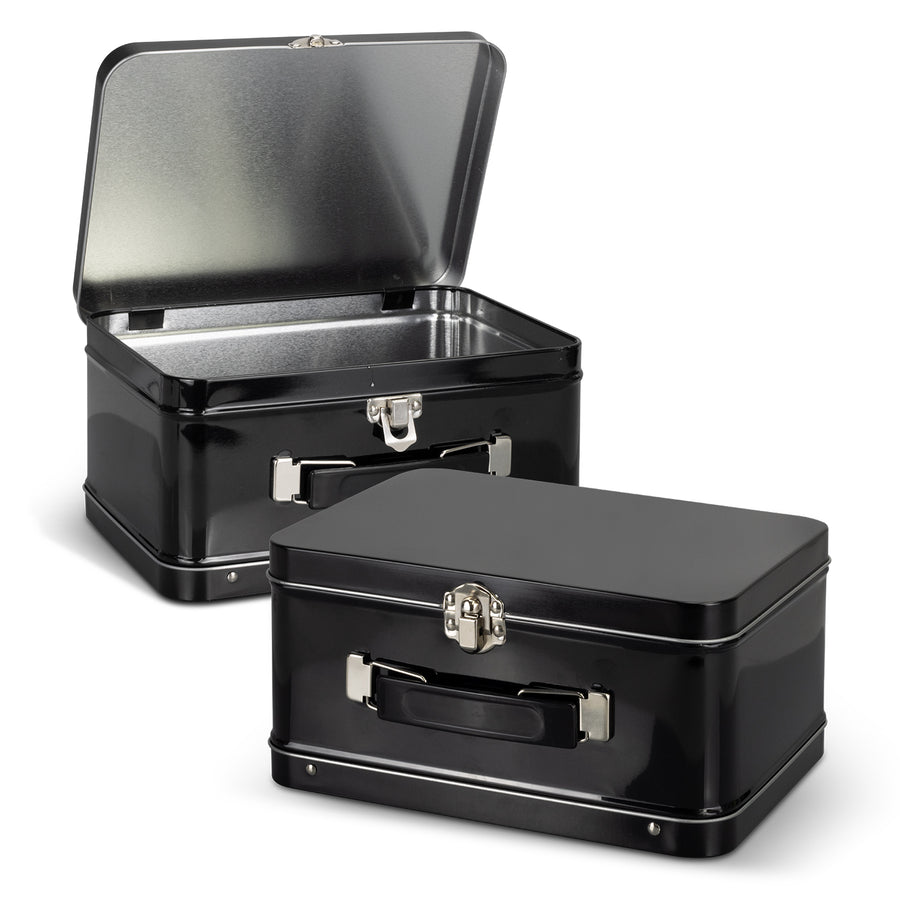 Heritage Tin Lunch Box (Black)