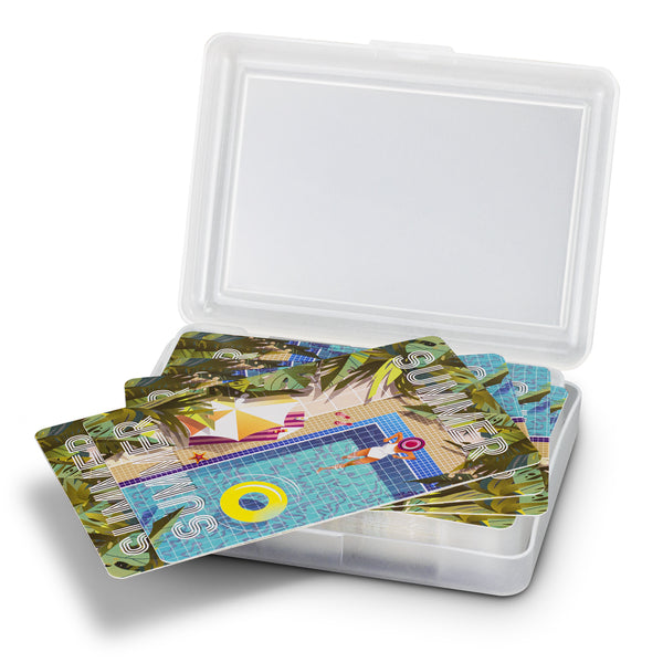 Royal Playing Cards - Gift Case (White)