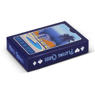 Royal Playing Cards (White) — Case