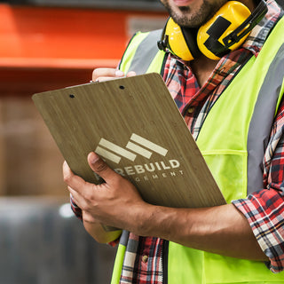 Grove Bamboo Clipboard (Natural) — Feature