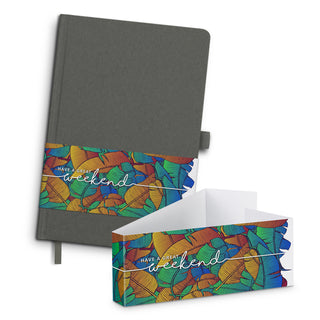 Slate Stone Paper Notebook (Black) — Belly Band