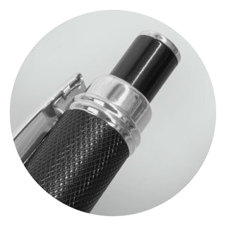 Guilloche Pen (Gunmetal) — Detail