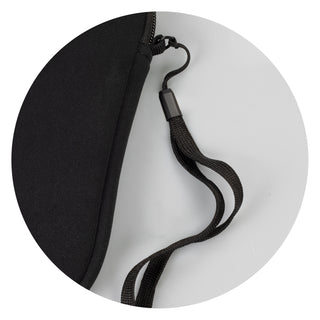 Shield Phone Sleeve (Black) — Detail