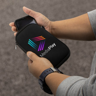 Shield Phone Sleeve (Black) — Feature