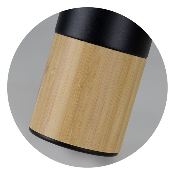 Mica Vacuum Bottle (Black/Natural)