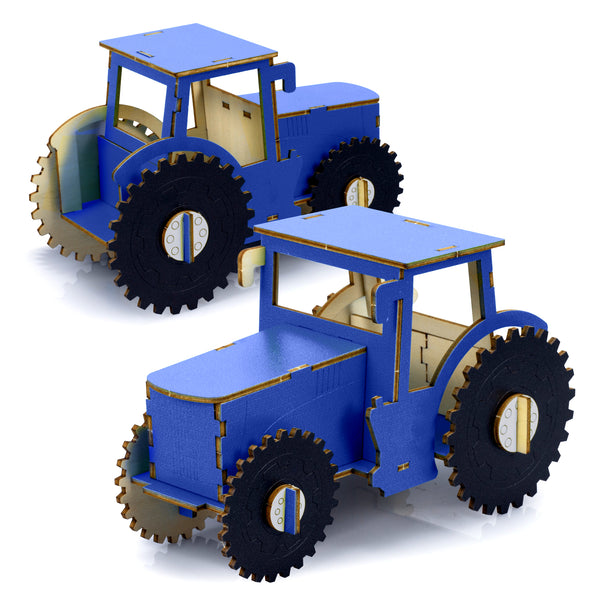 BRANDCRAFT Tractor Wooden Model (Natural)