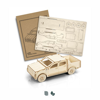 BRANDCRAFT UTE Wooden Model (Natural) — Impact Aware