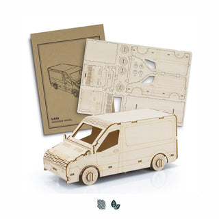 BRANDCRAFT Van Wooden Model (Natural) — Impact Aware