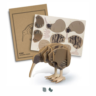 BRANDCRAFT Kiwi Wooden Model (Natural) — Impact Aware