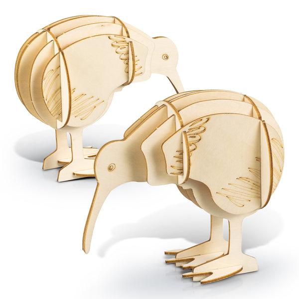 BRANDCRAFT Kiwi Wooden Model (Natural)