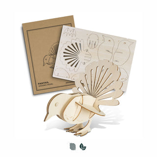 BRANDCRAFT Fantail Wooden Model (Natural) — Impact Aware