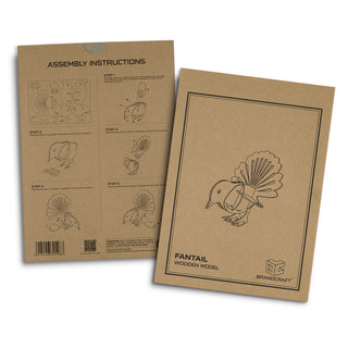 BRANDCRAFT Fantail Wooden Model (Natural)