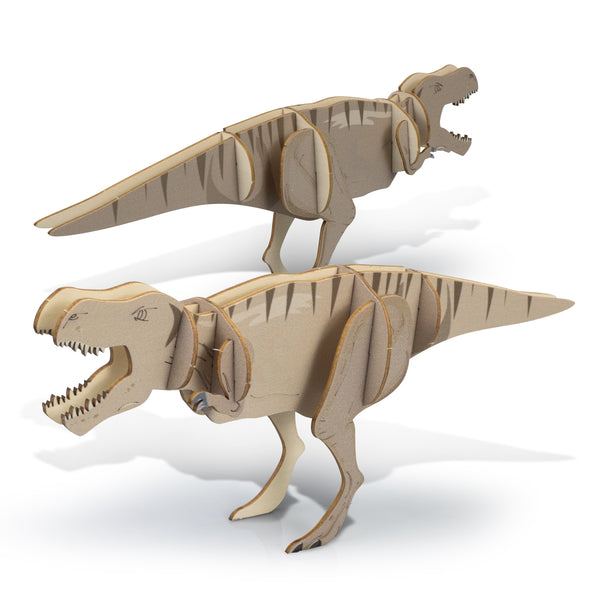 BRANDCRAFT Tyrannosaurus Rex Wooden Model (Natural)