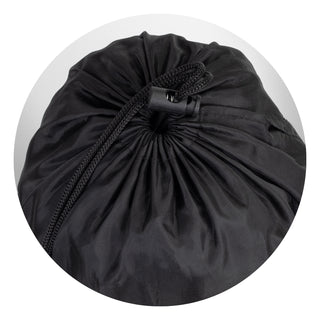 Frontier Harrow Puffer Blanket (Black) — Detail