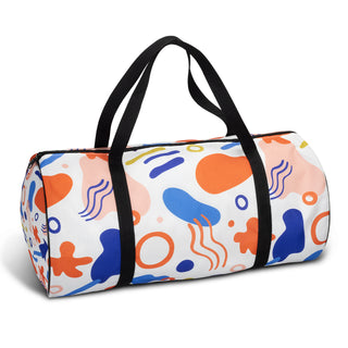 Canvas Duffle Bag - Full Colour (Yellow) — Side