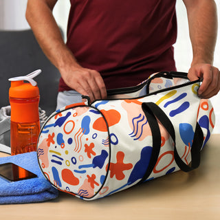 Canvas Duffle Bag - Full Colour (Dark Green) — Feature