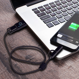 Vector Braided Charging Cable (Black) — Feature