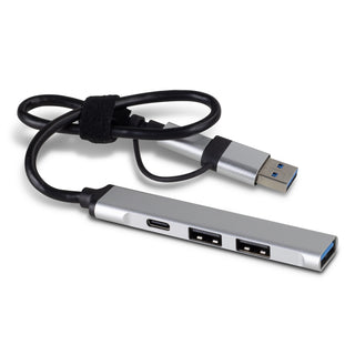 Megabyte USB Hub (Silver)