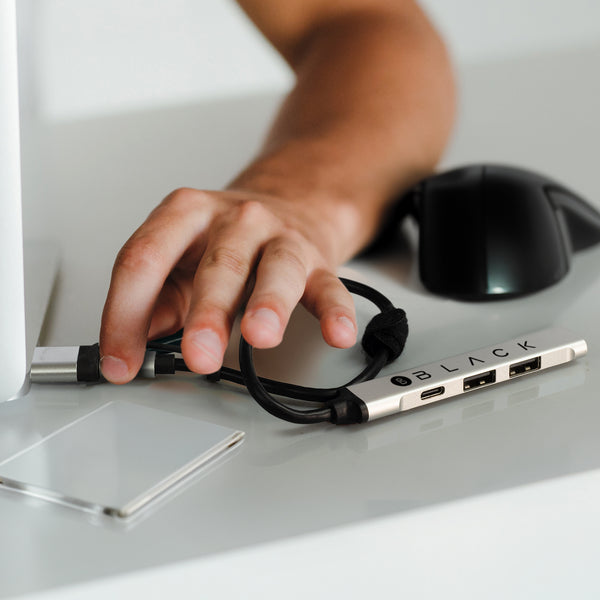 Megabyte USB Hub (Silver)