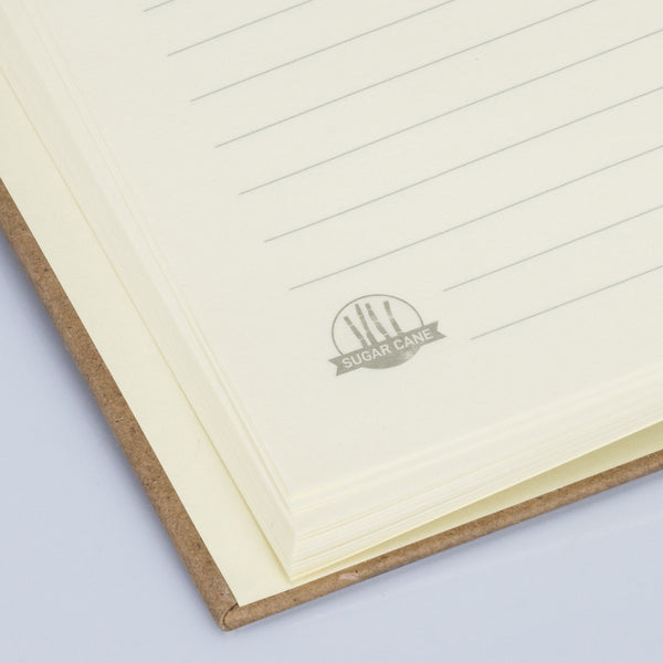 Cane Sugarcane Paper Hard Cover Notebook (Natural)