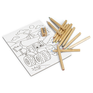 Sketch Portable Drawing Set (Natural) — Paper & Pencils