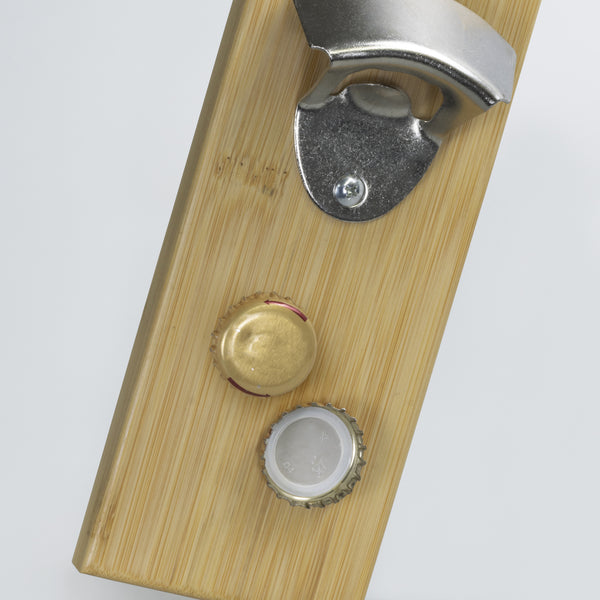 NATURA Bamboo Fridge Bottle Opener (Natural)