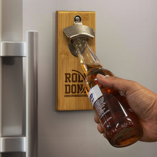 NATURA Bamboo Fridge Bottle Opener (Natural) — Feature