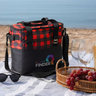 Retreat Cooler Bag (Black/Red) — Feature