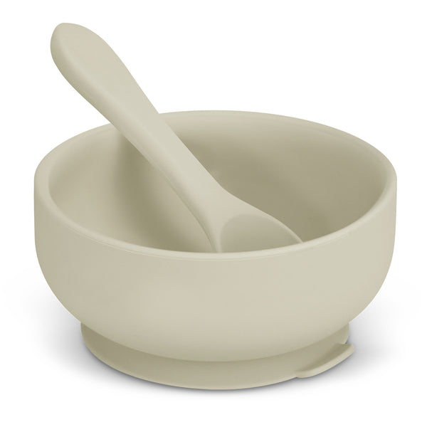 Basin Kids Suction Bowl Set (Ecru)
