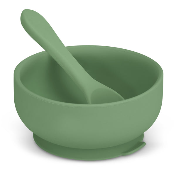 Basin Kids Suction Bowl Set (Sage)