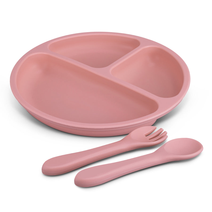 Basin Kids Plate Set (Peach)