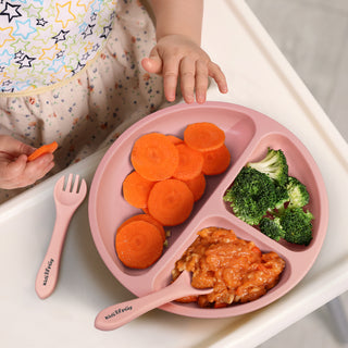Basin Kids Plate Set (Yellow) — Feature